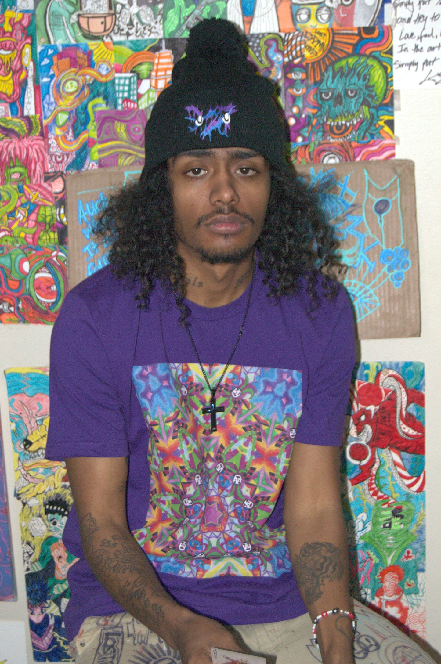 DMT Jester Kaliedoscope T-shirt