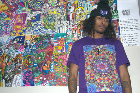 DMT Jester Kaliedoscope T-shirt