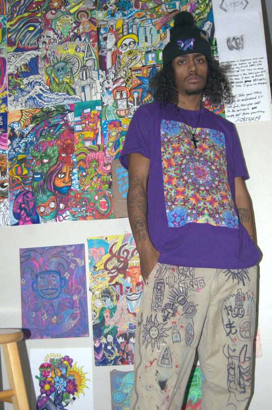 DMT Jester Kaliedoscope T-shirt